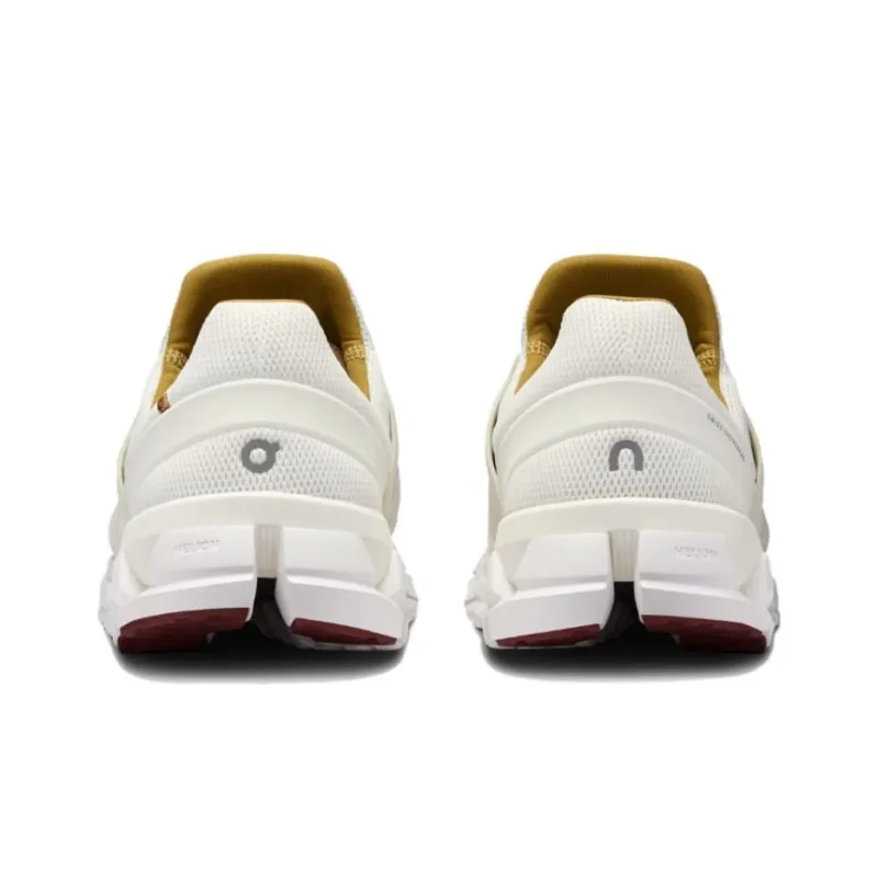 On Cloudswift Cushioning Wear Resistant Low Top Running Shoes Men's White-4