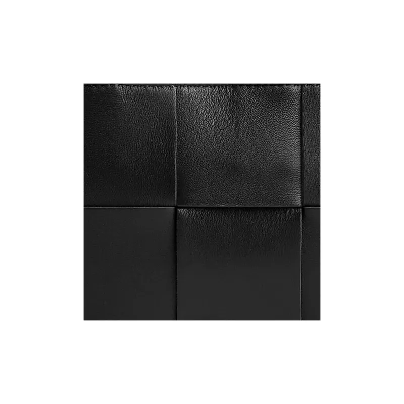 Bottega Veneta Sheepskin Shoulder Bag Crossbody Bag Handbag Mini Women's Black-4