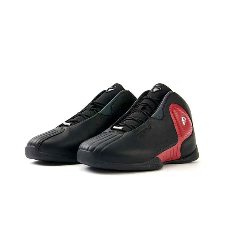 ABOVE THE RIM Cushioning Anti-Slip And Wear-Resistant Mid-Top Vintage Basketball Shoes Men's-9