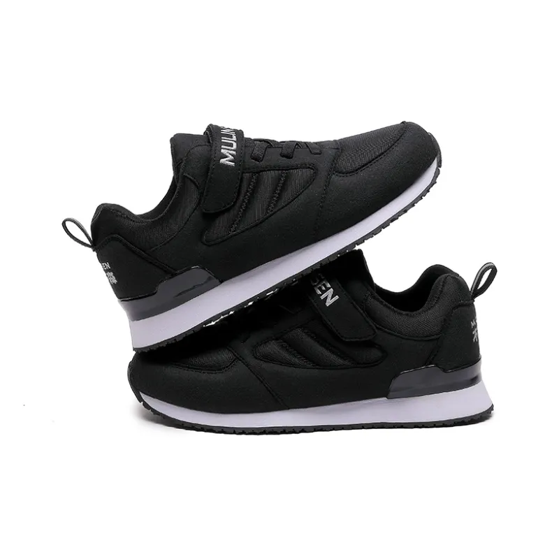 Mulinsen Casual Shoes Unisex Low Top Black/Dark Red/Dark Blue/Purple-1