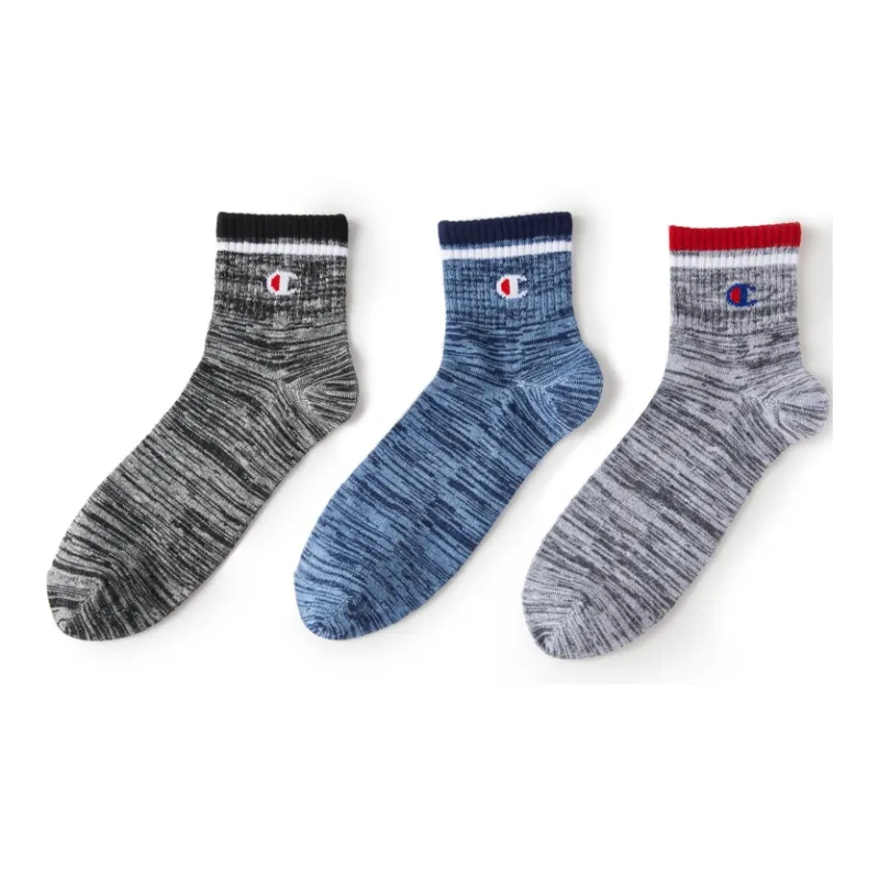 Champion Unisex Mid Calf Socks-0