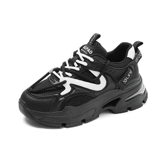 LINGPAO Low-Top Chunky Sneakers Women's-0