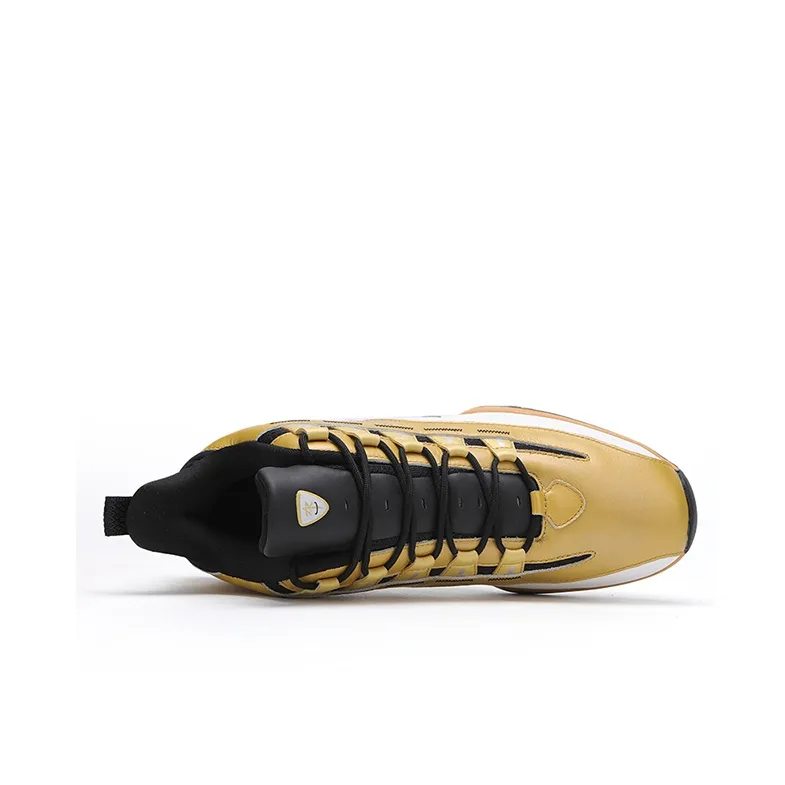 ABOVE THE RIM Cushioning Anti-Slip And Wear-Resistant Coverage Mid-Top Vintage Basketball Shoes Men's-12