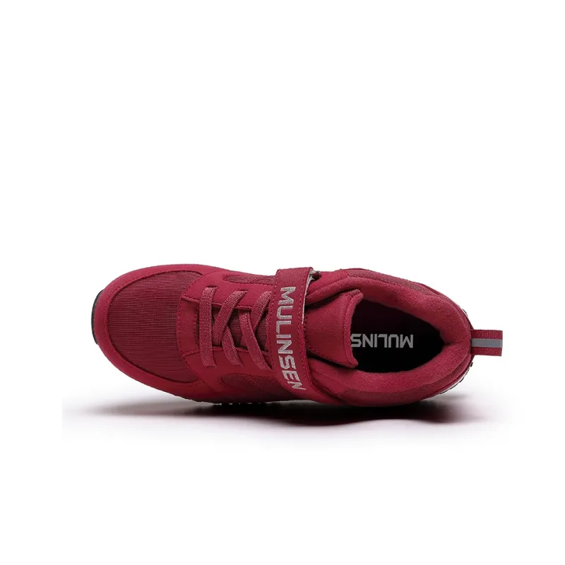 Mulinsen Casual Shoes Unisex Low Top Black/Dark Red/Dark Blue/Purple-8