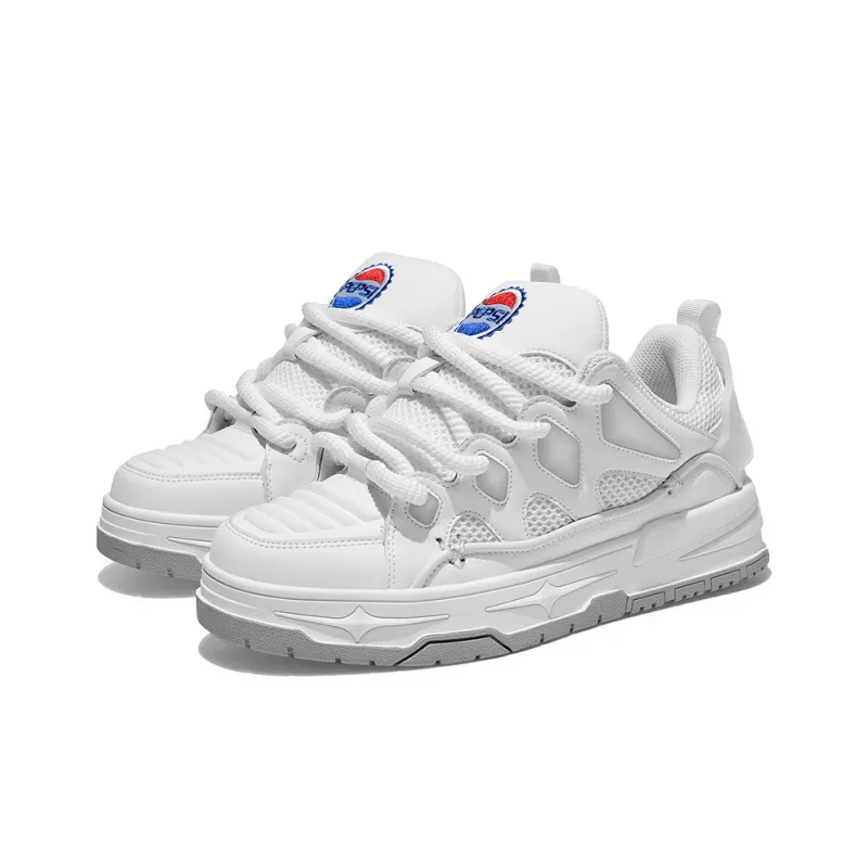 Pepsi Jelly Color Series Cushioned Slip-Resistant Low-Top Skateboard Shoes Unisex-8