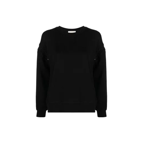 Ulla Johnson Cori Crochet-detail Sweatshirt