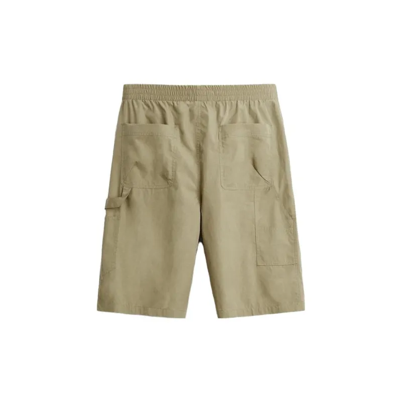 ZARA Casual Shorts Men Brown-1