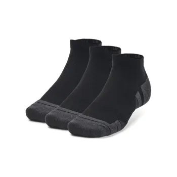 Under Armour Performance Tech Ankle Socks Unisex 3 Pack Black