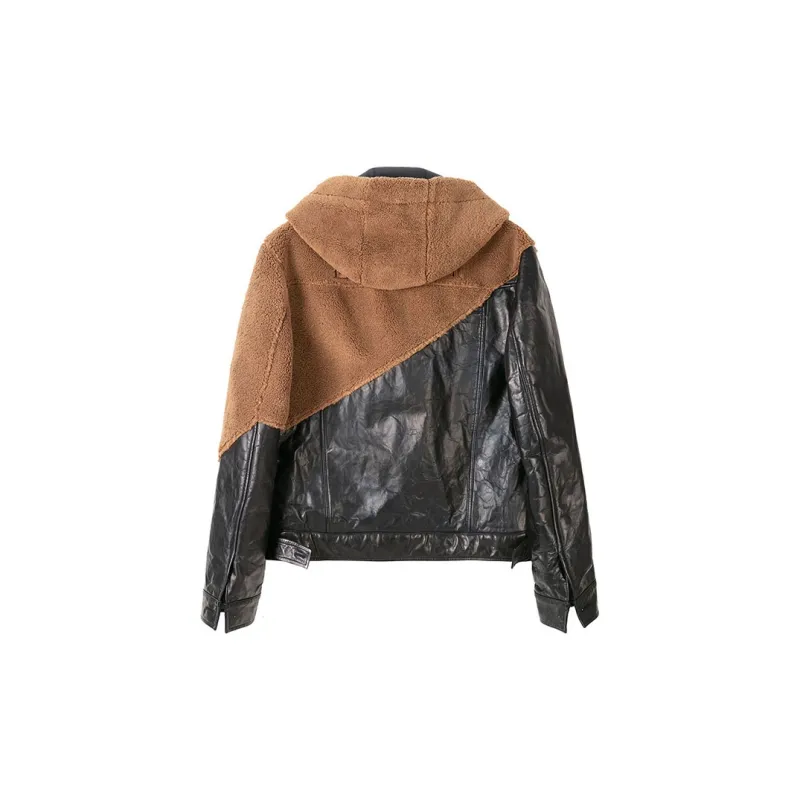 DAVID NAMAN FW23 Fur Men's Camel-1