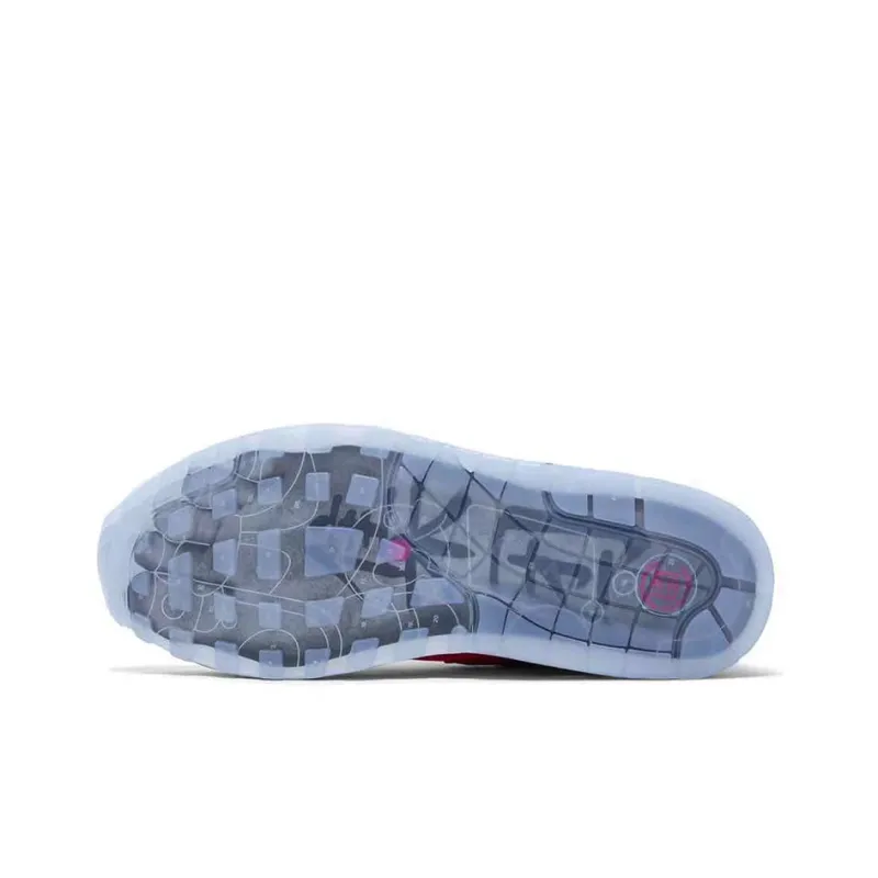 CLOT x Nike Air Max 1 Cushioned Slip Resistant Low Top Running Shoes Unisex Red Gray White-5