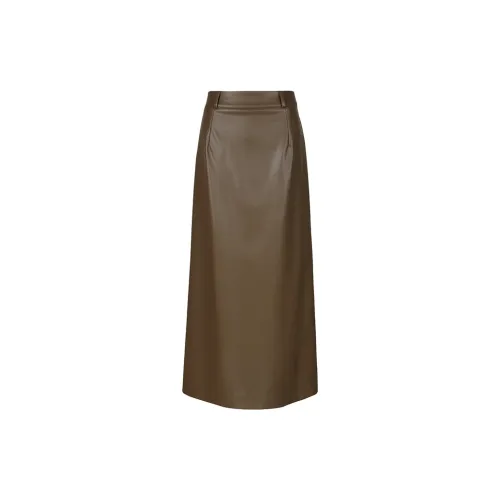 MKBY Leather Long Skirts Women's