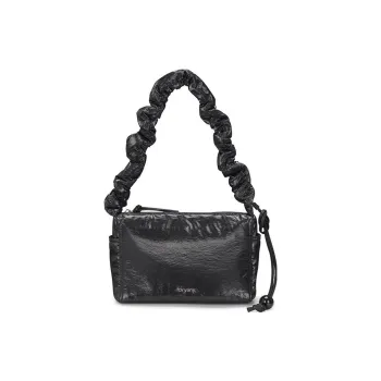 ORYANY Synthetic Fiber Bonded Artificial Leather Handbag Shoulder Bag Regular Women's Black