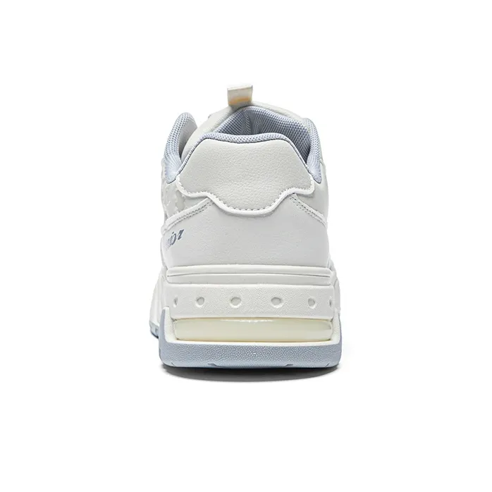 Warrior Warrior Casual White Sneakers Wear resistant And Lightweight Low Top Skateboard Shoes Unisex Beige Gray-3