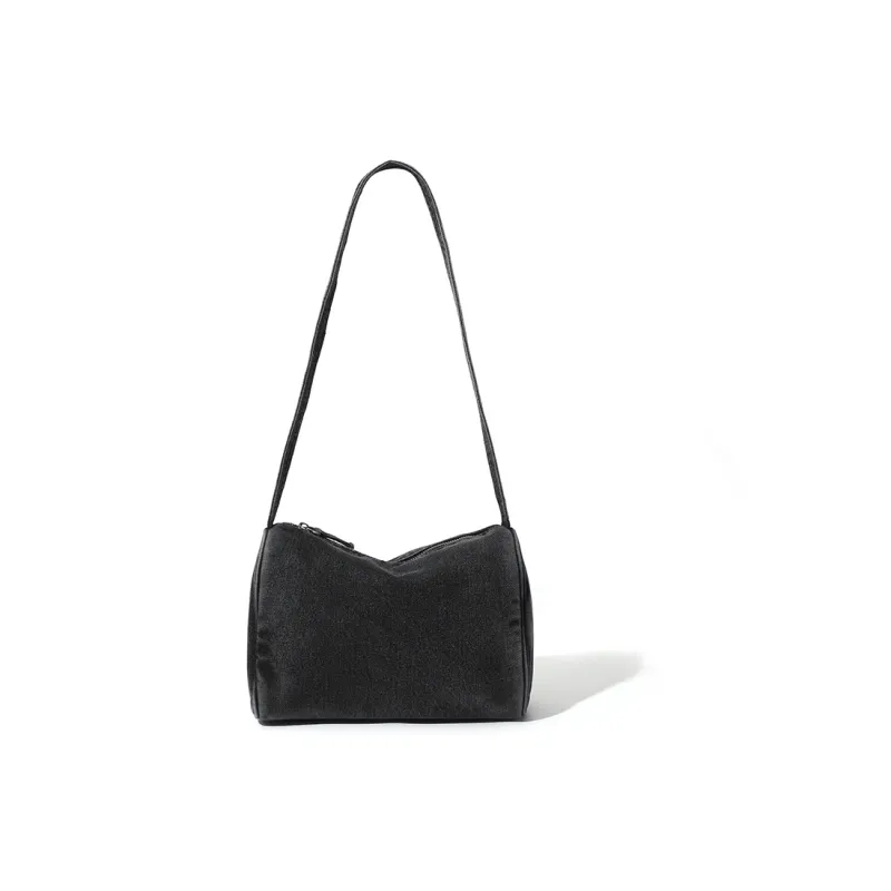 MASTER CANVAS Fabric Shoulder Bag Regular Unisex Black-2