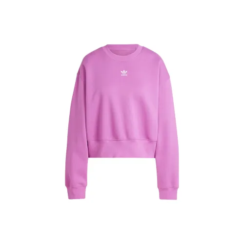 Adidas Originals Essential Sweatshirts Women's Semi-Pulse Light Purple