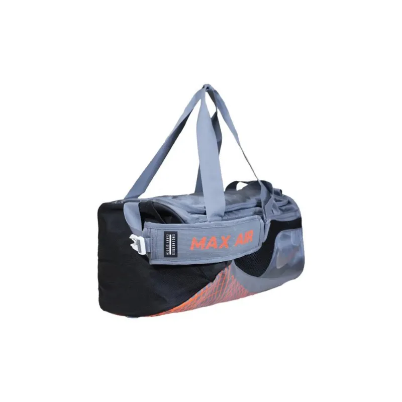 Nike Polyester Portable Crossbody Travel Bag Gym Bag Large Size Unisex Gray-1