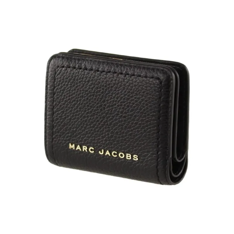 MARC JACOBS Leather Wallet Women's Black-1