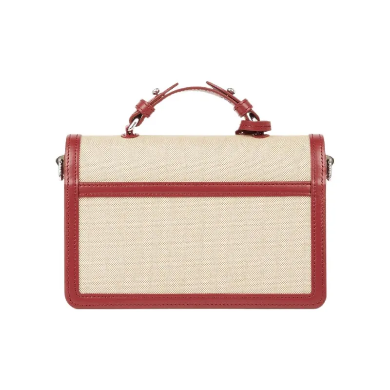 KENZO RUE VIVIENNE Cotton With Polyester Shoulder Bag Crossbody Bag Small Size Women's Cherry Red-2