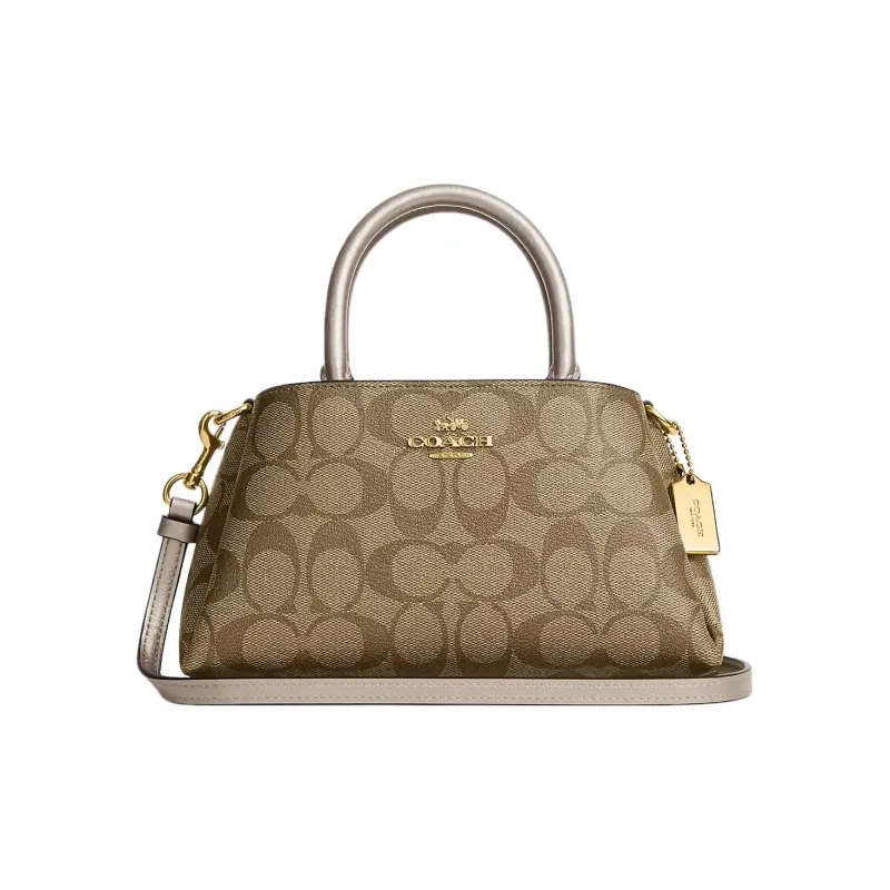 COACH Zuri Cow Leather Shoulder Bag Crossbody Bag Small Size Women's Champagne-0