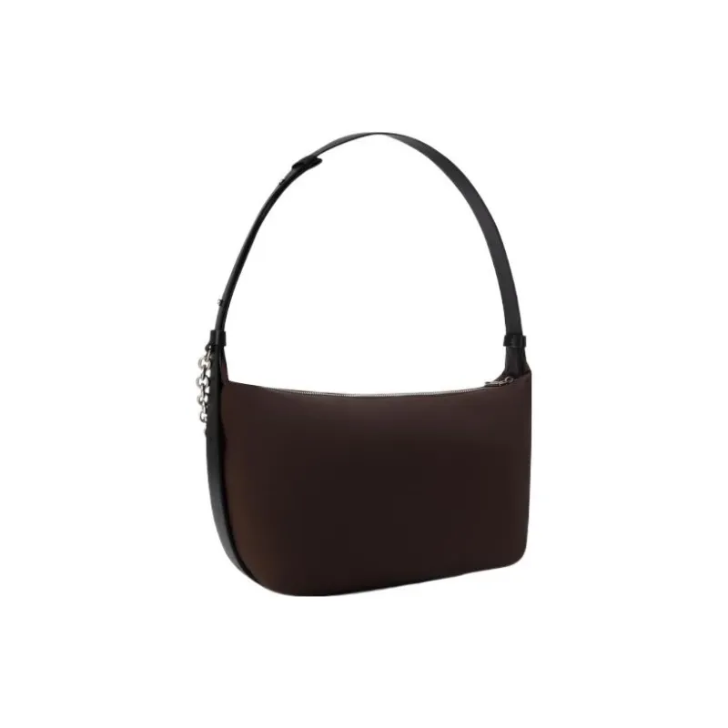 CK/Calvin Klein Fabric Shoulder Bag Dumpling Bag Handbag Shoulder Bag Women's Coffee-2