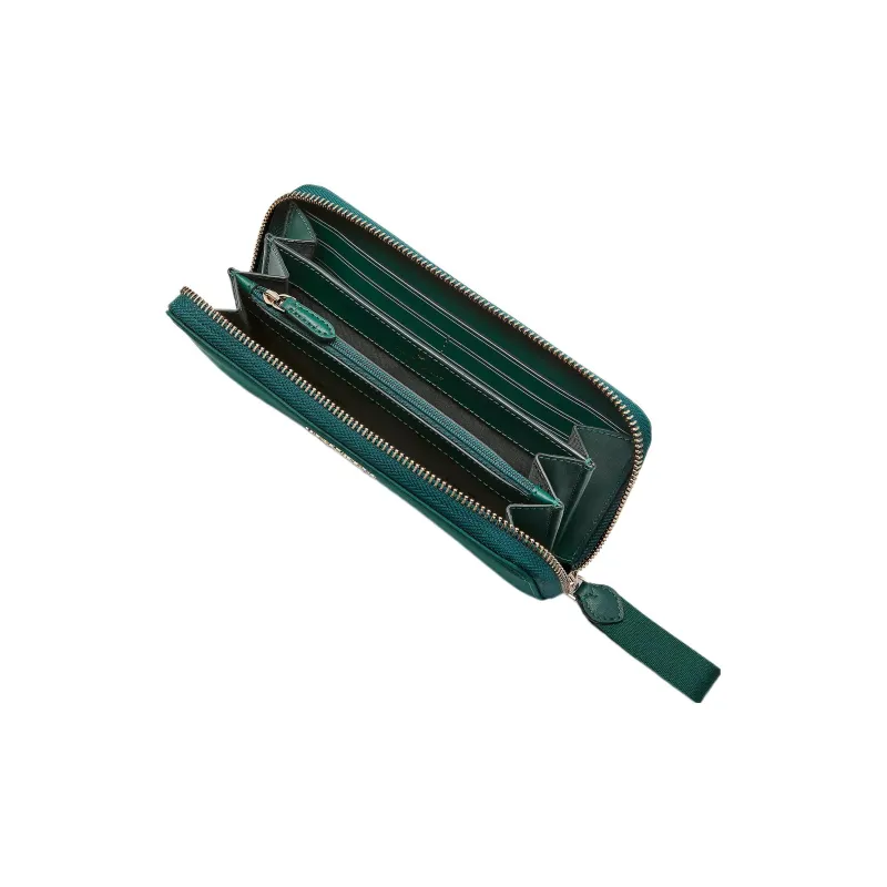 Kate Spade Chelsea Recycled Nylon Wallet Large Size Men's Deep Jade-2
