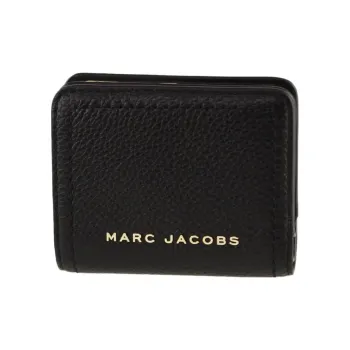 MARC JACOBS Leather Wallet Women's Black