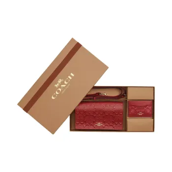 COACH Anna Patent Leather, Leather Shoulder Bag, Crossbody Bag Trumpets Women's Dark Red