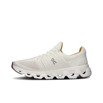On Cloudswift Cushioning Wear Resistant Low Top Running Shoes Men's White