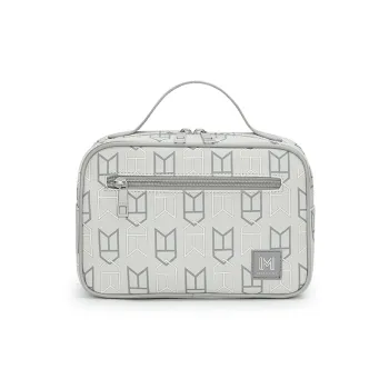 MYD PVC Storage Bags Toiletry Bags Makeup Bags Trumpets Women's Sunflower Seed/Ultimate Gray
