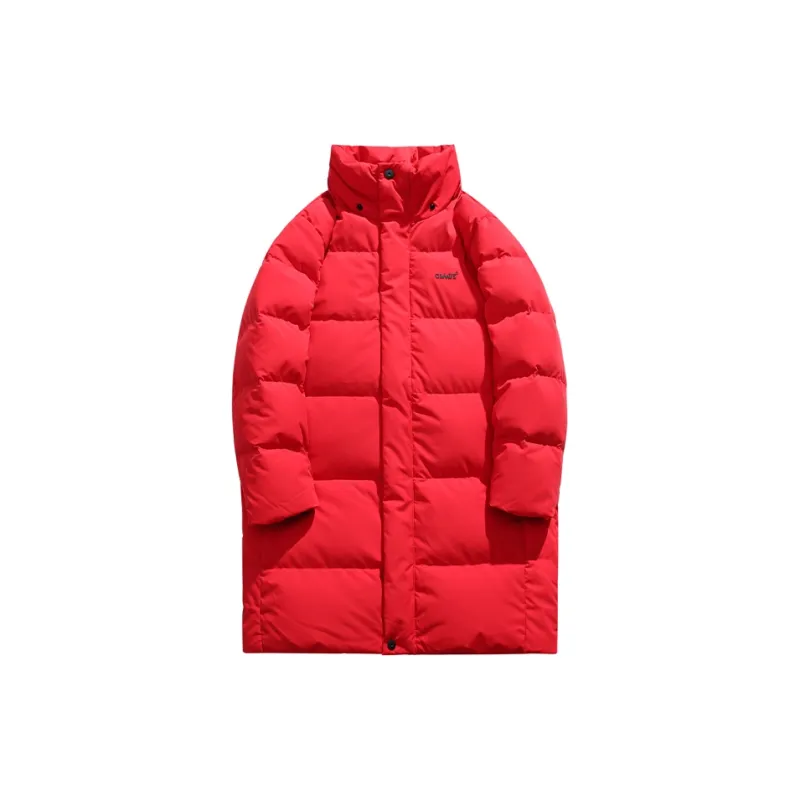 GSUE Winter Puffer Jacket Unisex Red-2