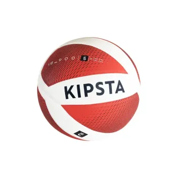 DECATHLON Size 5 Ball Volleyball Unisex Red White