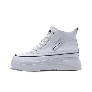 Junjali Cushioning Abrasion Resistant Lightweight Height Increasing Mat Low Top Casual Shoes Women's