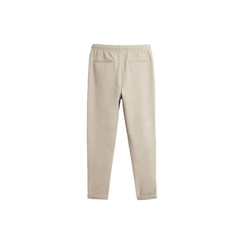 ZARA Knitted Sports Pants Men's Light Brown Yellow-1