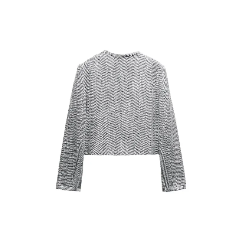 ZARA Cropped Coats Women's Multicolor-1