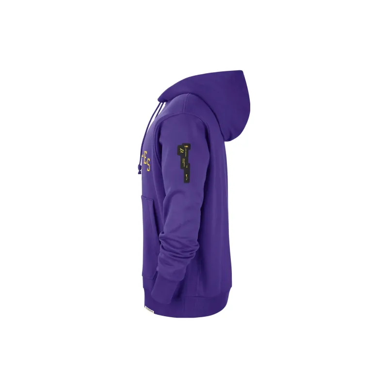 Nike Los Angeles Lakers Standard Issue 2023/24 City Edition Men's Nike Nba Courtside Hoodie-2
