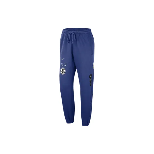 Nike Knitted Sweatpants Men Dark Blue