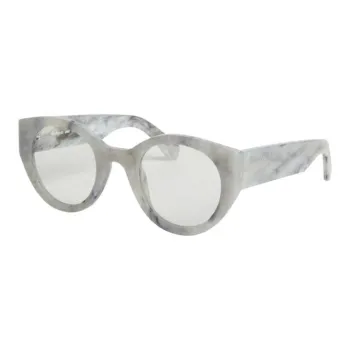 OFF WHITE Optical Style 41 Round Frame Glasses