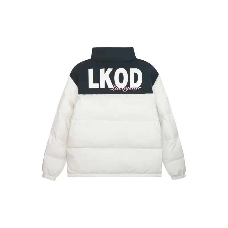 LKOD Puffer Jacket Unisex Apricot-1