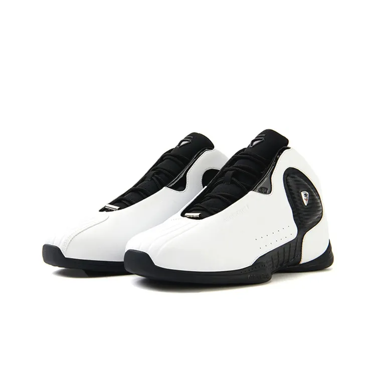 ABOVE THE RIM Cushioning Anti-Slip And Wear-Resistant Mid-Top Vintage Basketball Shoes Men's-5