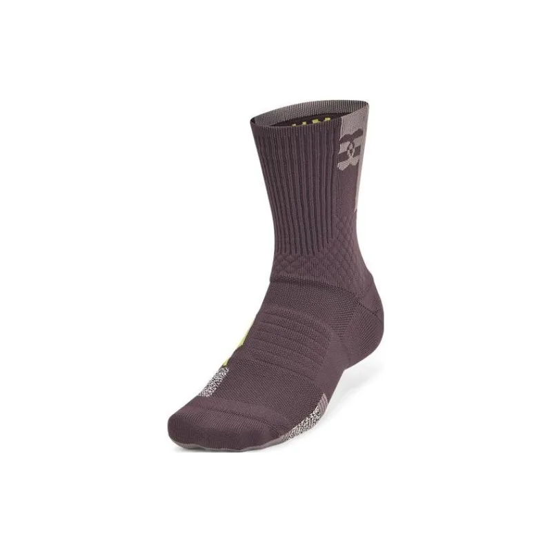 Under Armour Mid Calf Socks Unisex 1 Pack Gray-0