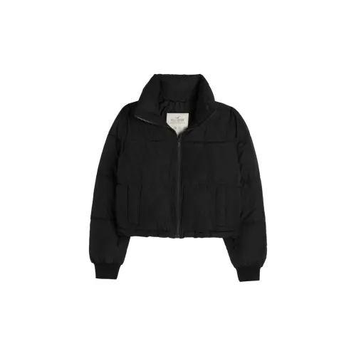 Hollister Puffer Jackets Women's Black