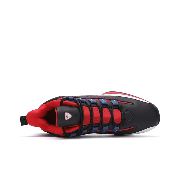 ABOVE THE RIM Cushioning Anti-Slip And Wear-Resistant Coverage Mid-Top Vintage Basketball Shoes Men's-2
