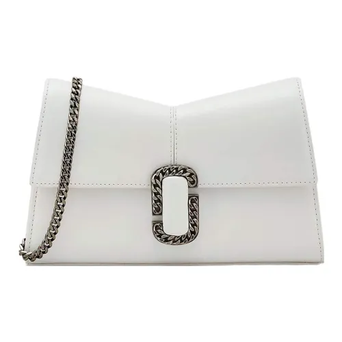 MARC JACOBS The St. Marc Chain Wallet White