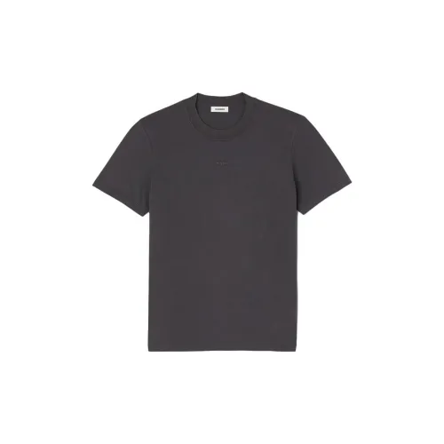 Sandro Embroidered-logo Cotton T-shirt