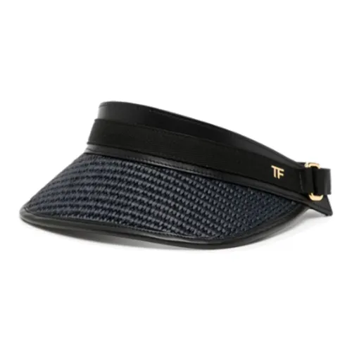 TOM FORD Woven Raffia Visor