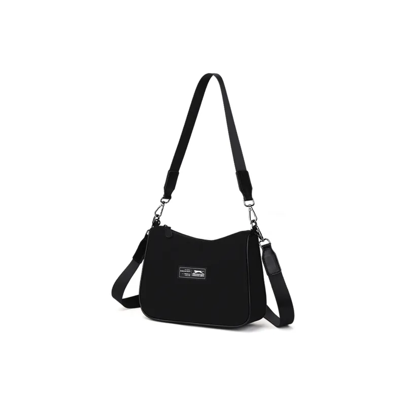 Slazenger Fabric Handbag Shoulder Bag Crossbody Bag Women's Black-1