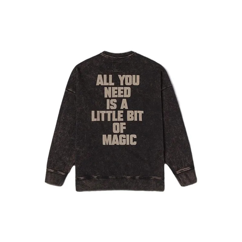 Vans X Disney Co brand Sweatshirts Unisex Black-1