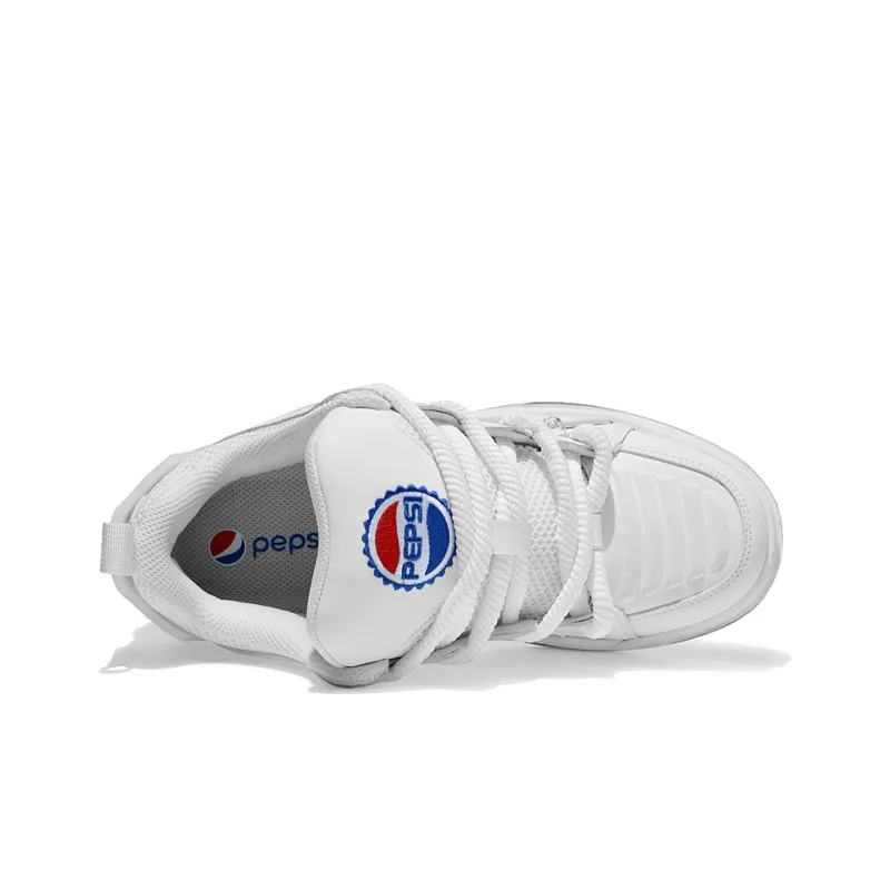 Pepsi Jelly Color Series Cushioned Slip-Resistant Low-Top Skateboard Shoes Unisex-10