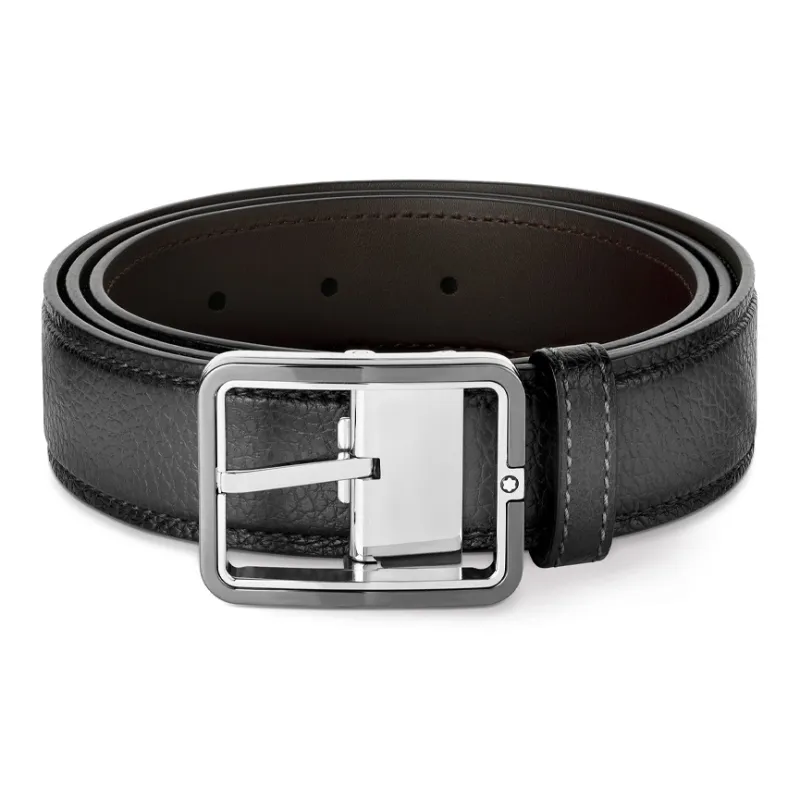 MONTBLANC Buckle Leather Belt-0