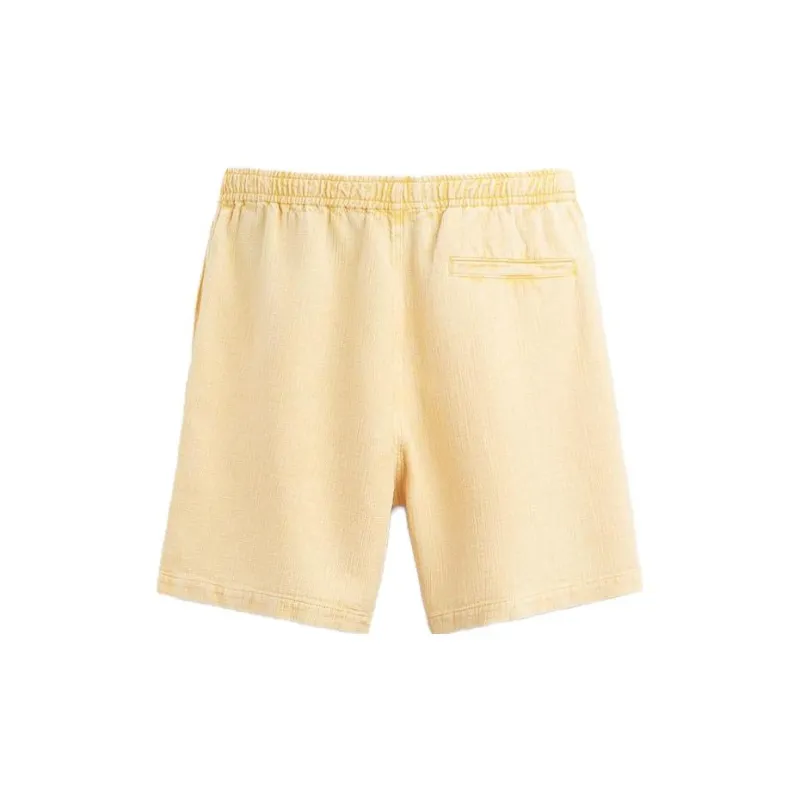 ZARA Casual Shorts Men's Orange Red-1